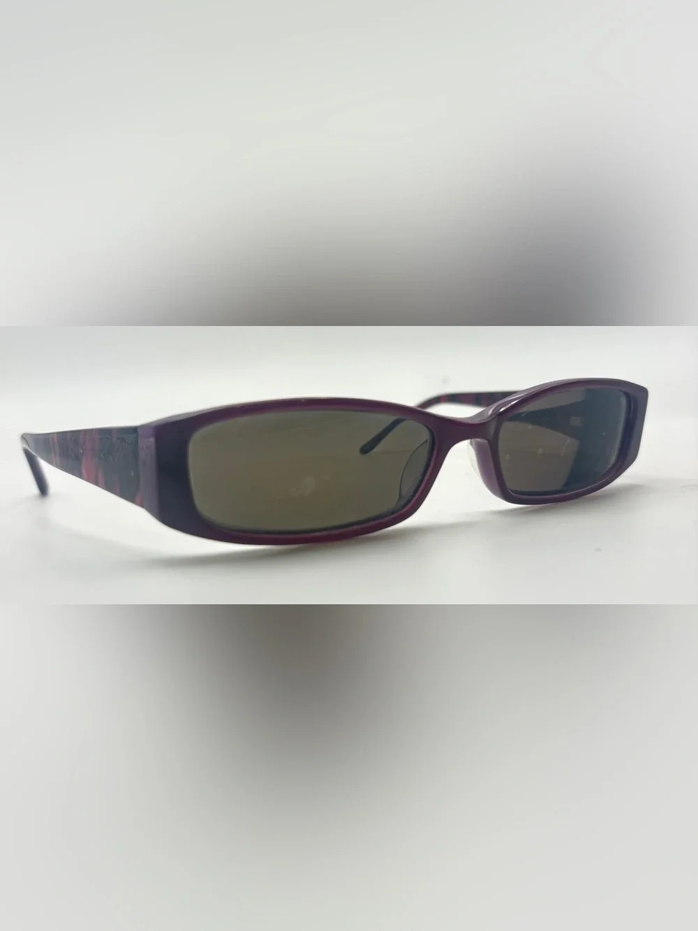 Chelsea Morgan CM2006 Purple Oval Sunglasses Frames Only